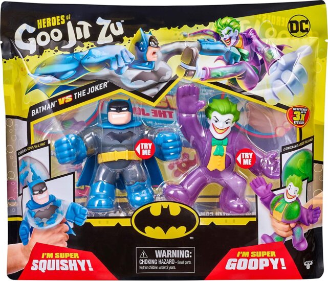 Goo Jit Zu Nyújtható akciófigurák - Batman vs Joker