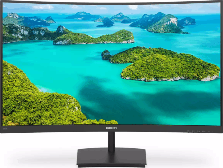 Philips 23.6" 241E1SC/00 Ívelt monitor