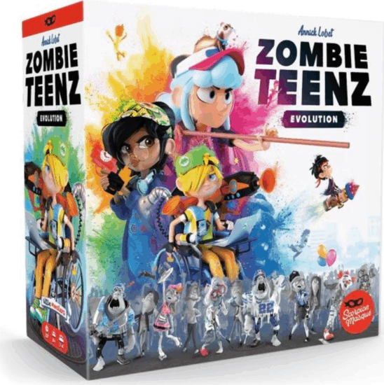 Zombie Teenz Evolúció Családi társasjáték