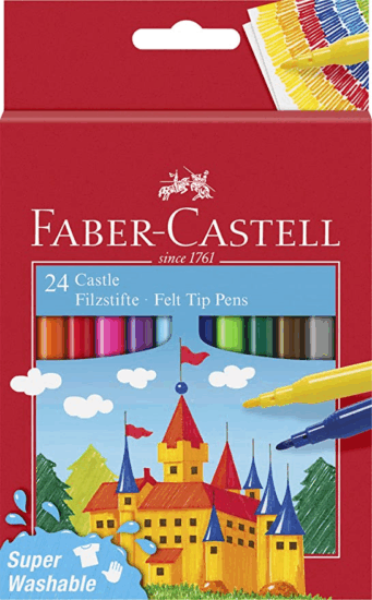 Faber-Castell Castle Filctoll készlet - Vegyes színek (12 db / csomag)