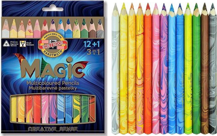 Koh-I-Noor 3408/13 Háromszögletű Színes ceruza készlet (13 db / csomag)