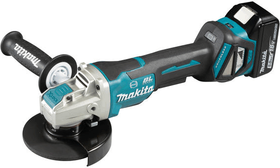 Makita DGA519RTJ Akkumulátoros sarokcsiszoló + Koffer