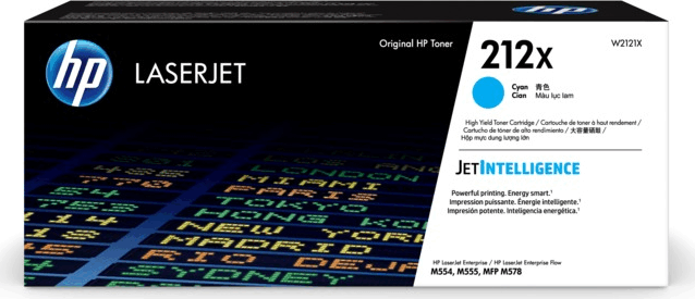 HP 212X Eredeti Toner Cián
