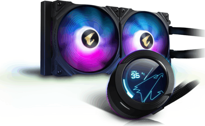 Gigabyte Aorus Waterforce X 280 CPU vízhűtés