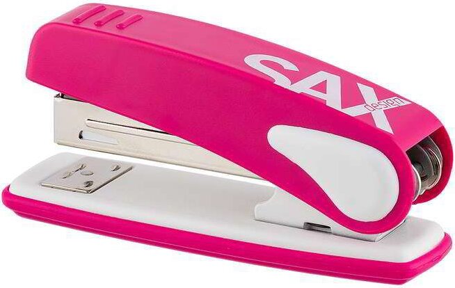 Sax Design 25 lap kapacitású tűzőgép - Rózsaszín