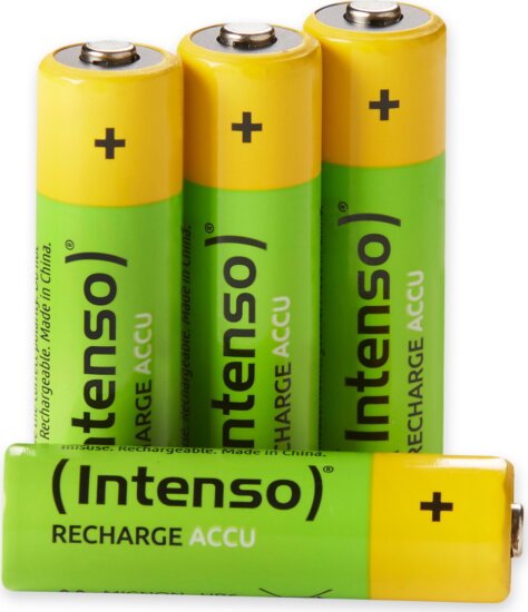 Intenso 7505524 Ni-MH 2100 mAh AA Újratölthető elem (4db/csomag)