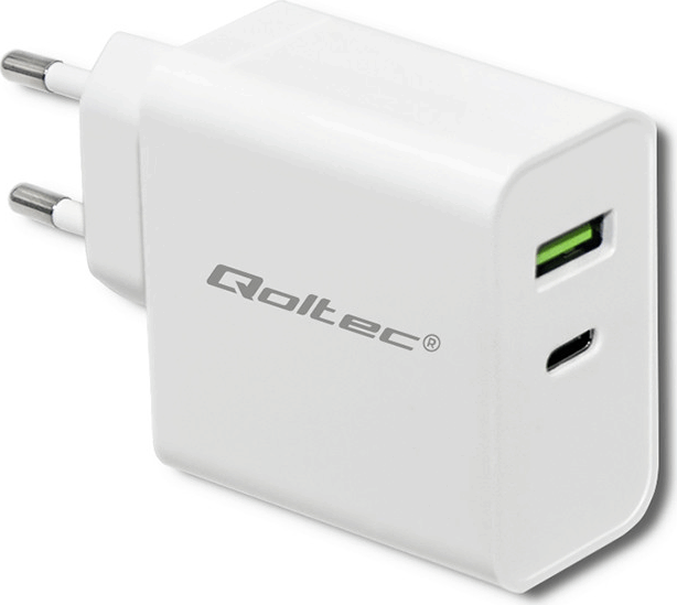 Qoltec 51718 Hálózati Micro-USB töltő (5V / 3A)