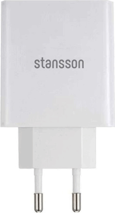 Stansson Hálózati töltő Fehér (5V / 2100mA)