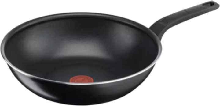Tefal B5671953 Simply Clean 28cm Wok serpenyő - Fekete Tefal B5671953 Simply Clean 28cm Wok serpenyő - Fekete