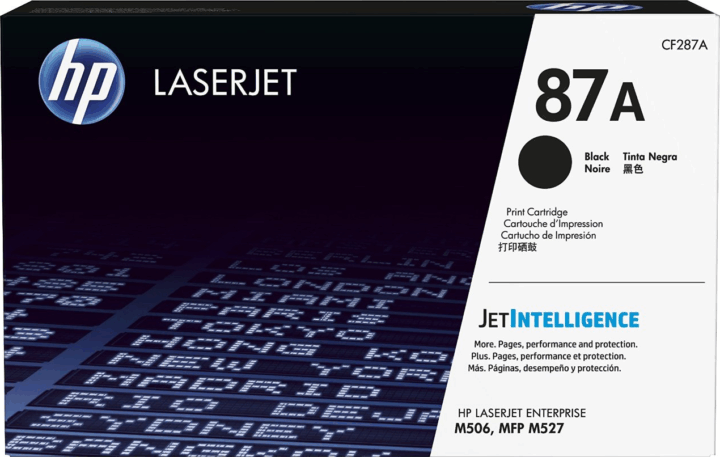 HP CF287A (87A) Toner Fekete HP CF287A (87A) Toner Fekete