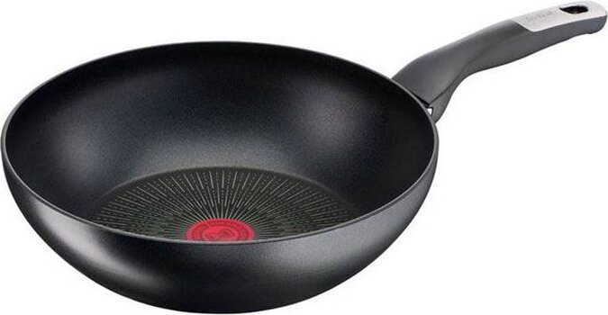 Tefal G2551972 Unlimited 28cm Wok serpenyő - Fekete Tefal G2551972 Unlimited 28cm Wok serpenyő - Fekete