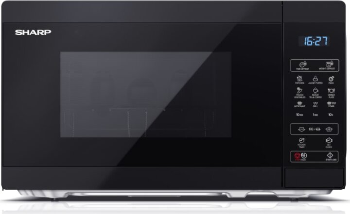 Sharp YC-MG02EB Mikrohullámú sütő - Fekete
