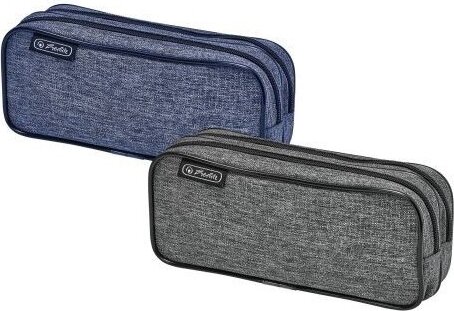 Herlitz Textil 2 rekeszes tolltartó több színben Herlitz Textil 2 rekeszes tolltartó több színben