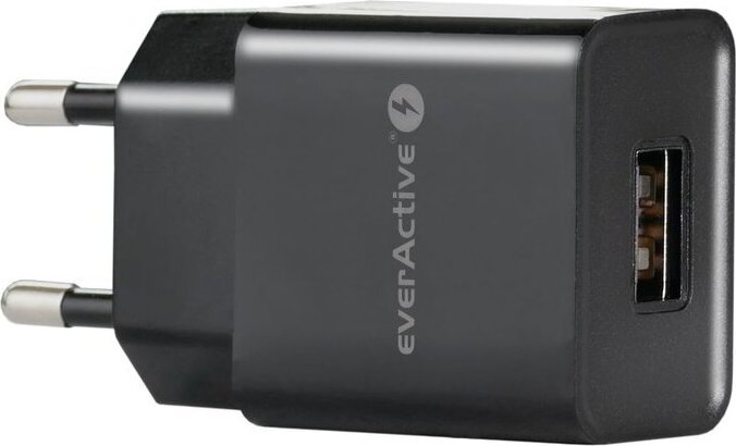 EverActive SC-200B Hálózati USB töltő (5V / 2,4A) EverActive SC-200B Hálózati USB töltő (5V / 2,4A)
