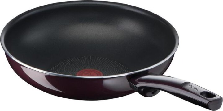 Tefal D5221983 Resist Intense 28cm Wok serpenyő - Bordó Tefal D5221983 Resist Intense 28cm Wok serpenyő - Bordó