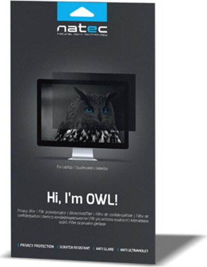 Natec Owl 15.6" Betekintésvédelmi monitorszűrő