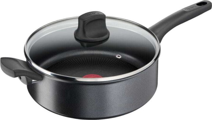Tefal G2683372 Ultimate 26cm Magas falú serpenyő fedéllel - Fekete