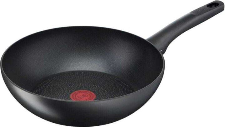 Tefal G2681972 Ultimate 28cm Wok serpenyő - Fekete Tefal G2681972 Ultimate 28cm Wok serpenyő - Fekete