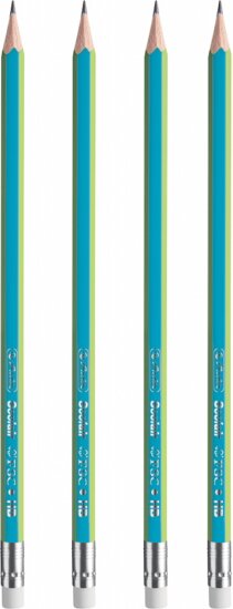 Herlitz GREENline Hatszögletű "HB" Grafitceruza készlet (4 db / csomag) Herlitz GREENline Hatszögletű "HB" Grafitceruza készlet (4 db / csomag)