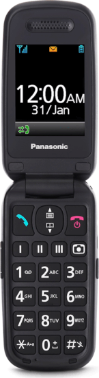 Panasonic KX-TU446 Senior Mobiltelefon - Szürke
