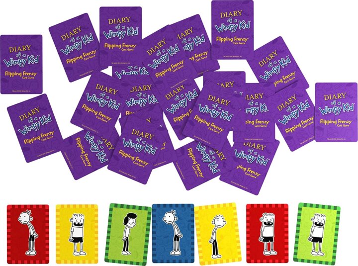 Egy ropi naplója Flúgos forgatás kártyajáték Egy ropi naplója Flúgos forgatás kártyajáték