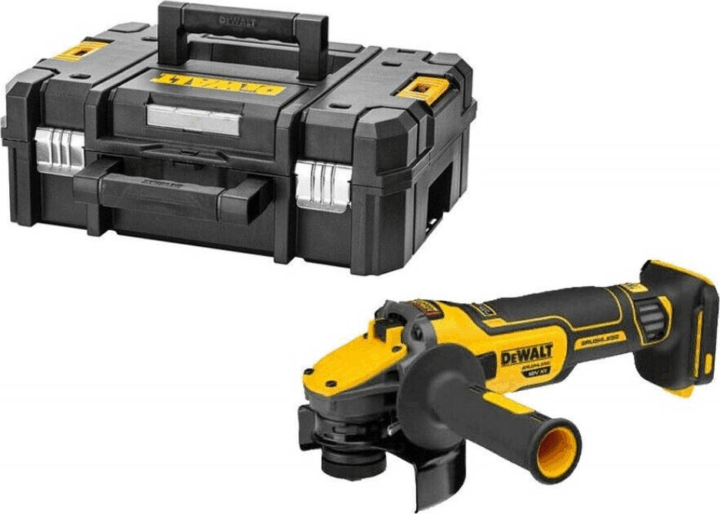DeWalt DCG409NT-XJ Akkumulátoros sarokcsiszoló + Koffer DeWalt DCG409NT-XJ Akkumulátoros sarokcsiszoló + Koffer