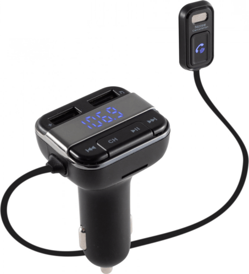 SAL FMBT MIC FM Bluetooth autós kihangosító és töltő Fekete