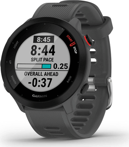 Garmin Forerunner 55 sportóra - Fekete/Szürke