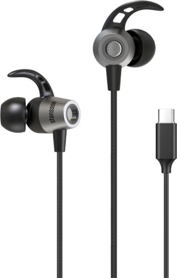 Stansson HE-105-BL Fülhallgató Fekete Stansson HE-105-BL Fülhallgató Fekete