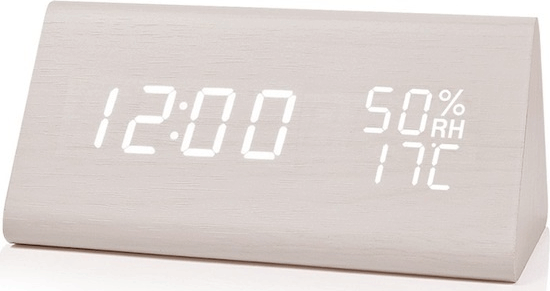 TOO DC-300-W Digitális óra - Fehér