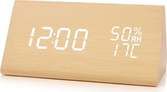 TOO DC-300-LBN Digitális óra - Barna