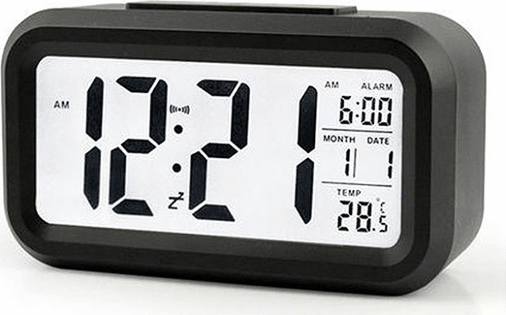 TOO DC-100-B Digitális óra - Fekete