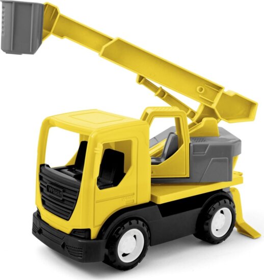 Wader Tech Truck Darus teherautó - Sárga/fekete