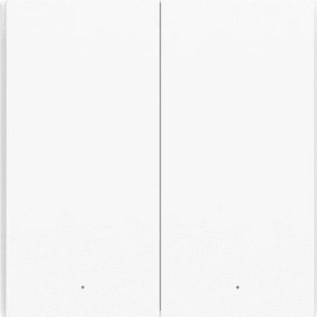 Aqara WRS-R02 Intelligens vezeték nélküli beltéri dupla Okos fali villanykapcsoló