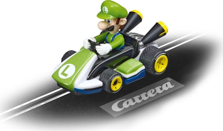 Carrera Nintendo Mario Kart Luigi pályaautó figurával (1:50) - Színes Carrera Nintendo Mario Kart Luigi pályaautó figurával (1:50) - Színes