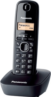 Panasonic KX-TG1611PDH Asztali telefon - Fekete