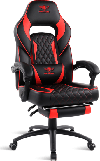 Spirit of Gamer Mustang Gamer szék - Fekete/Piros