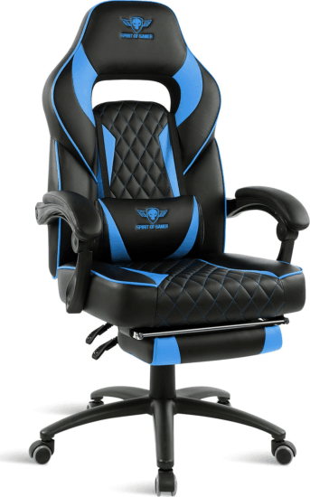 Spirit of Gamer Mustang Gamer szék - Fekete/Kék