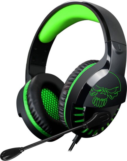 Spirit of Gamer PRO-H3 Xbox Edition Vezetékes Gamer Fejhallgató Headset - Fekete/Zöld