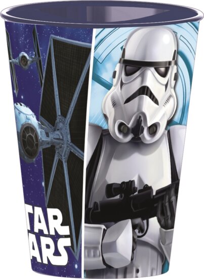 QX Toys 260ml Műanyag pohár - Star Wars