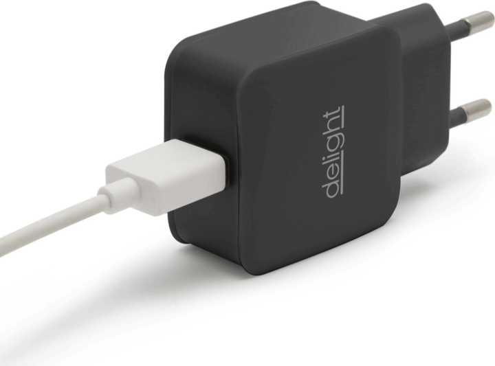 Delight 55045-1BK Hálózati USB Adapter (5V / 1.2A) Fekete Delight 55045-1BK Hálózati USB Adapter (5V / 1.2A) Fekete
