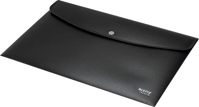 Leitz Recycle A4 Patentos Irattartó tasak - Fekete