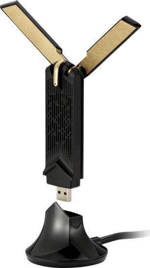 Asus USB-AX56 AX1800 Wireless USB Adapter Állvánnyal