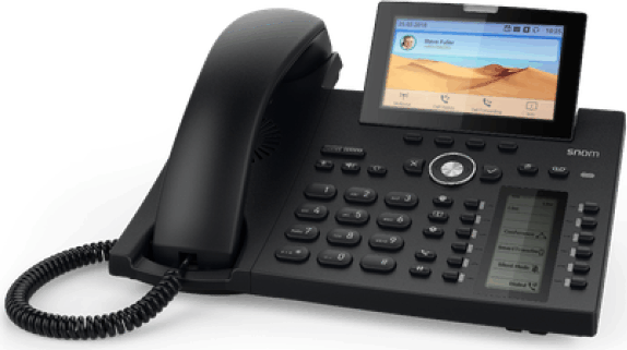 Snom D385 Voip asztali telefon - Fekete