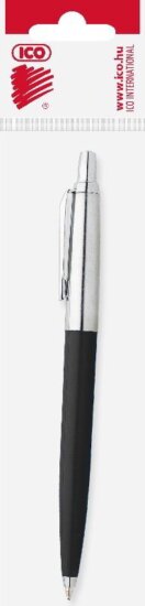 ICO Polo BL Nyomógombos golyóstoll - 0.8mm / Kék