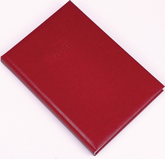 Realsystem Standard B5 2026 Napi naptár - Bordó