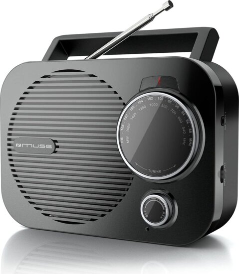 Muse M-050 R Hordozható FM Rádió - Fekete