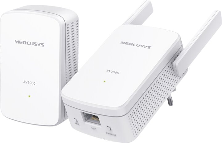 Mercusys MP510 KIT AV1000 HomePlug AV2 Powerline Adapter KIT