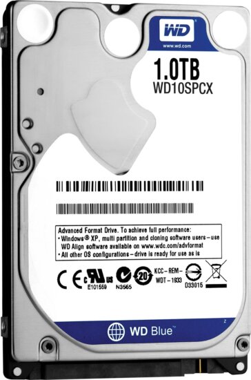 Western Digital 1.0TB Blue SATA3 2.5" notebook HDD (WD10SPCX) Western Digital 1.0TB Blue SATA3 2.5" notebook HDD (WD10SPCX)
