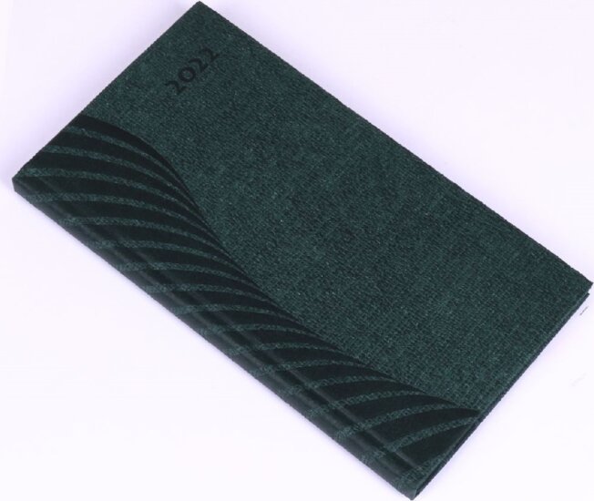 Realsystem Amigo 165 x 90mm 2023 Zsebnaptár - Zöld